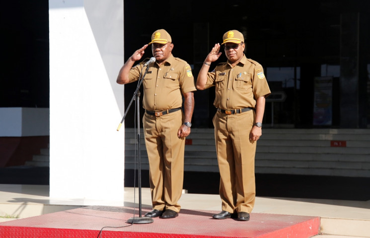 Noak Kapisa Jabat Plt. Asisten Bidang Perekonomian